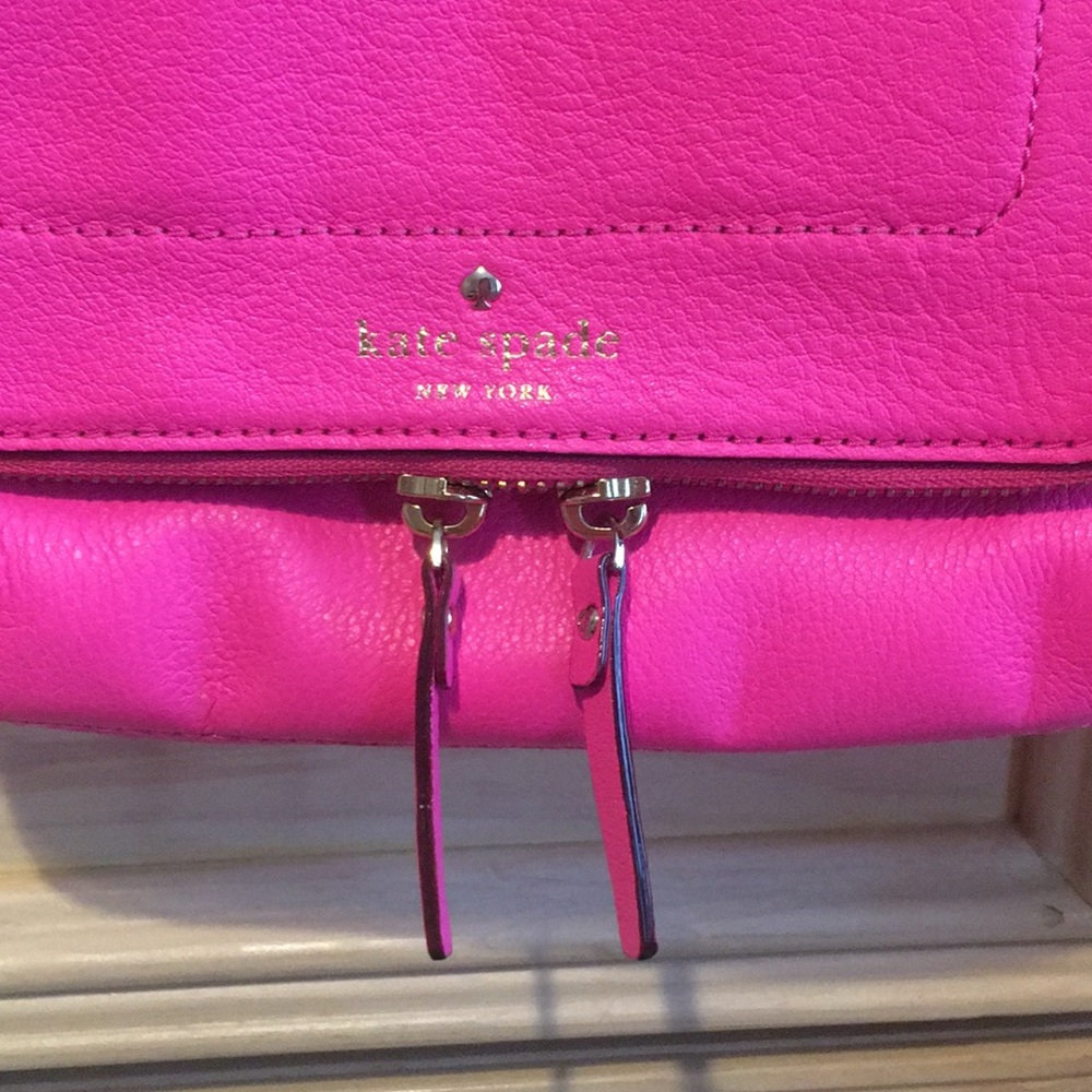 KATE SPADE HOT PINK CROSSBODY